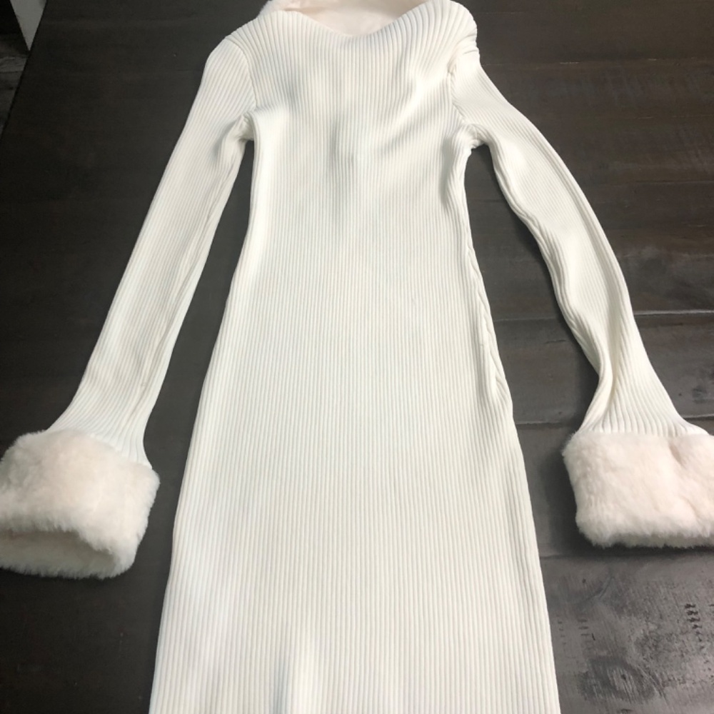 Forever 21 woman JR dress beige - Picture 13 of 16